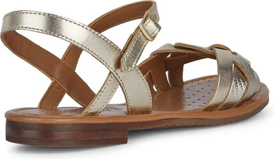 GEOX D SOZY S B - maat 38 - Sandalen - LT GOLD