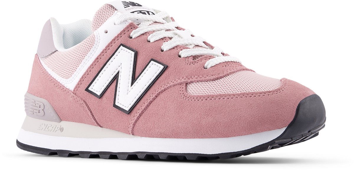 sneaker, roze, suede, mesh, luxe non-brand