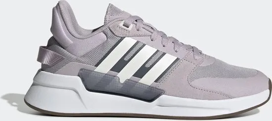 adidas - Maat 36 2/3 - Run90S Dames Sneakers - Mauve/Ftwr White/Onix - Maat 36 2/3