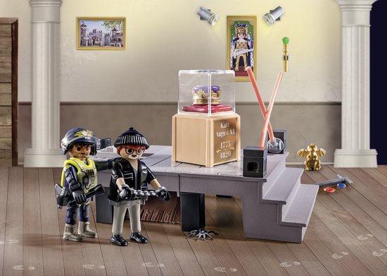 PLAYMOBIL Adventskalender Politie museumdiefstal - 71347