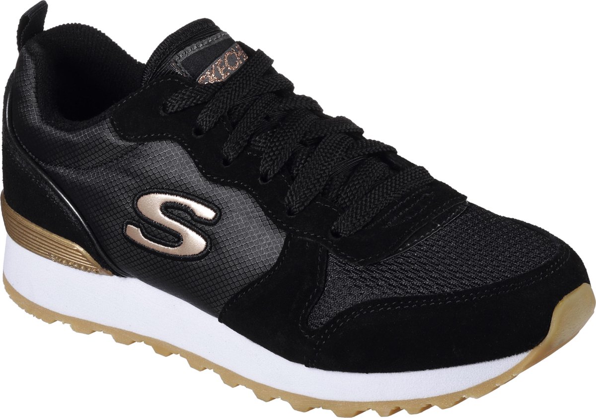 Skechers Retros-OG 85-Goldn Gurl Dames - 40 - Sneakers - Black