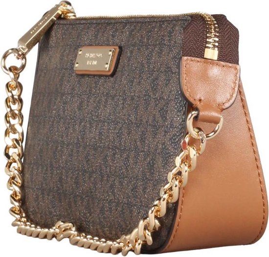 Michael Kors Pouchette Dames Clutch - Bruin