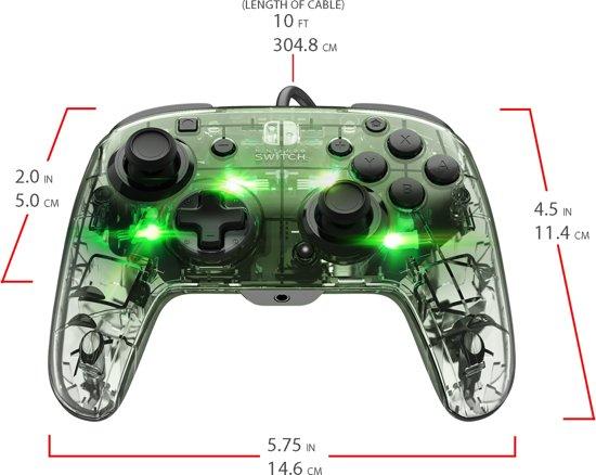 Afterglow Deluxe Controller - Nintendo Switch - Groen