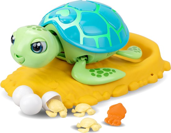 Rescue Turtle groen - Interactieve Schildpad krijgt baby's