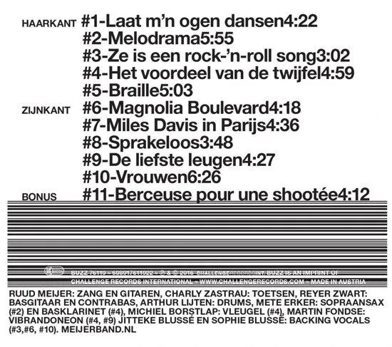 Ruud Meijer - Vrouwen  - CD