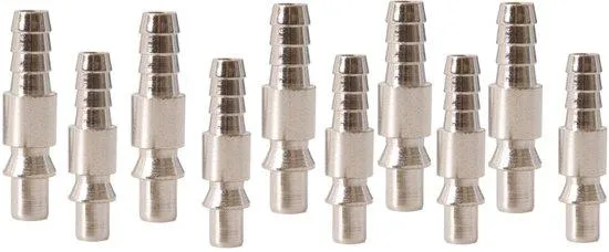 FERM ATA1021 - Insteeknippel/Slangtule 8mm - 10 stuks