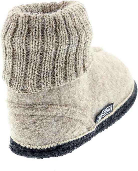 Bergstein Cozy - maat 41 - Sloffen Unisex - Beige