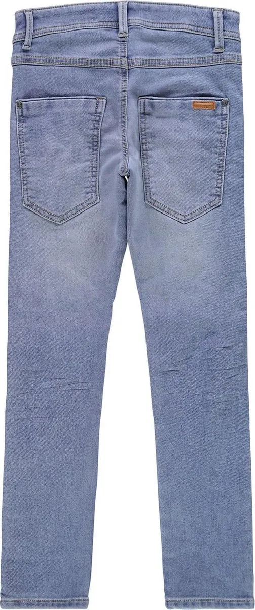 Name it - Maat 122- Jongens Broek - Light Blue Denim