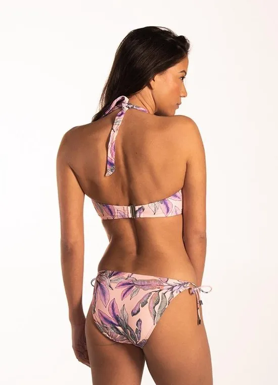 Beachlife - Maat 38F - Tropical Blush Halter bikinitop met beugel Dames