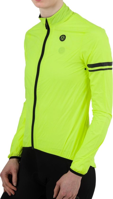 AGU Essential Windjack Fietsjack Dames - Geel - Maat XS