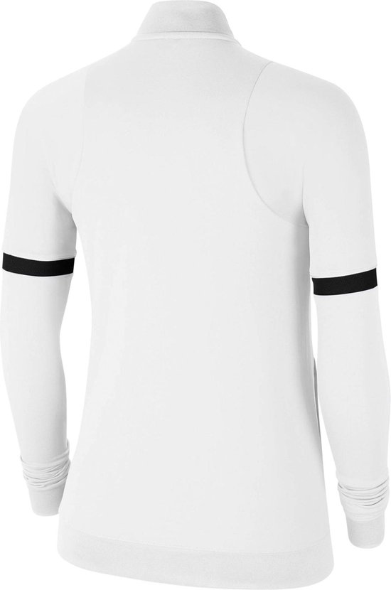 Nike Maat XL  Dry Academy 21 Sportjas - Maat XL - Vrouwen - wit - zwart