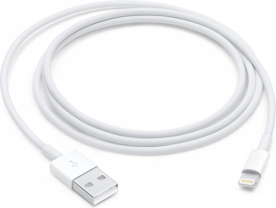 Apple USB kabel naar lightning - 1 meter