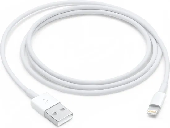 Apple USB kabel naar lightning - 1 meter