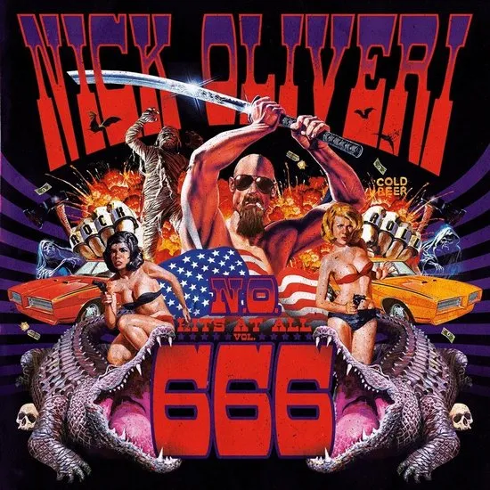 Nick Oliveri - (Red) N.O. Hits At All, Vol. 666 (LP)