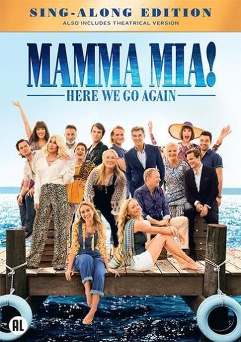 Mamma Mia! Here We Go Again DVD