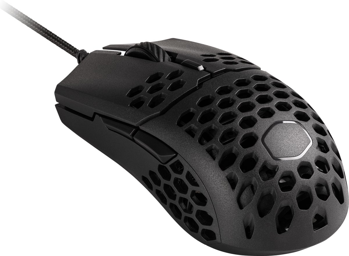 Cooler Master MM710 Light Gaming Muis - 16000DPI - Matte Black