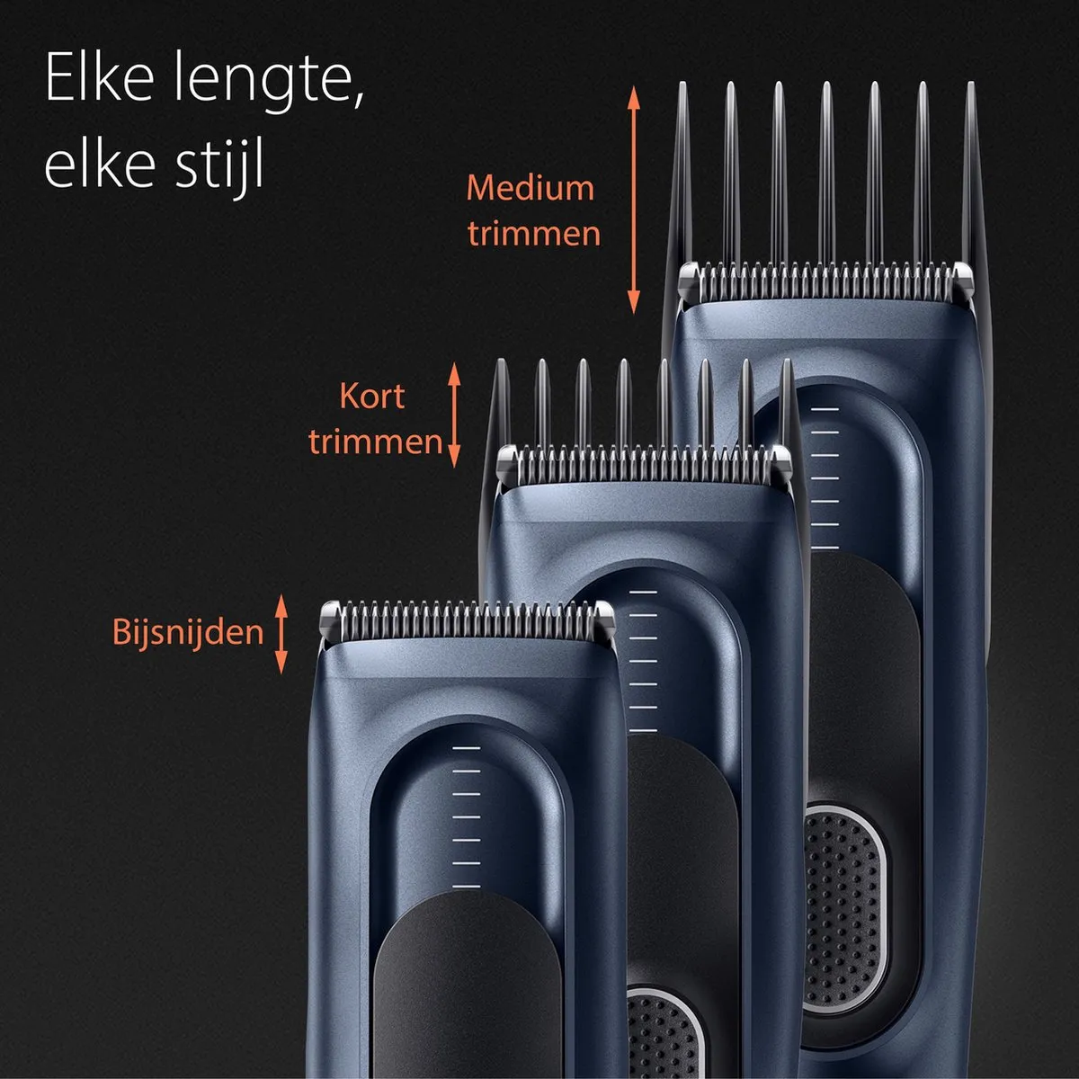Braun Haartrimmer - Series 5 - HC5350 - Haartrimmer Met 17 Lengte-Instellingen