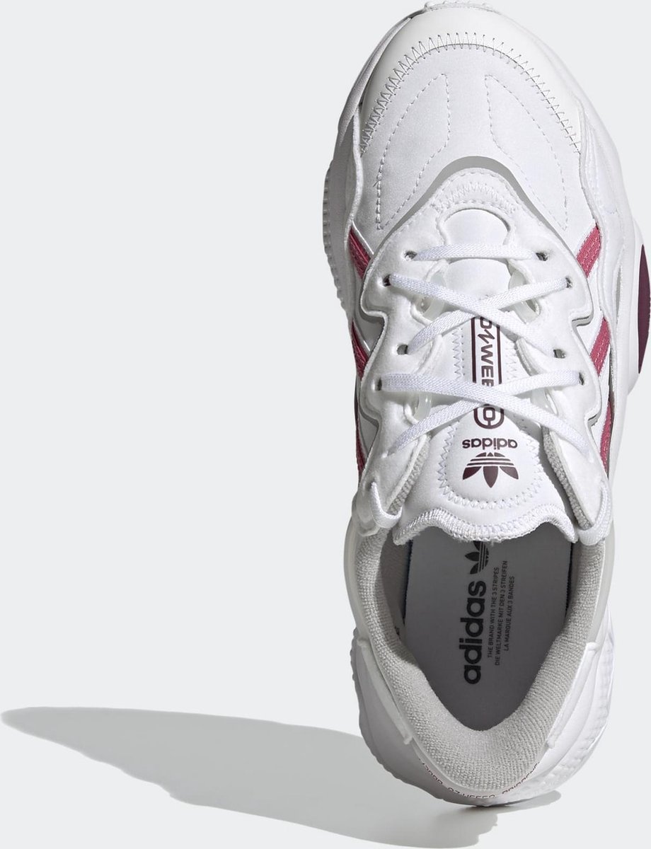 adidas - maat 40 - Ozweego W Dames Sneakers - White/Rose