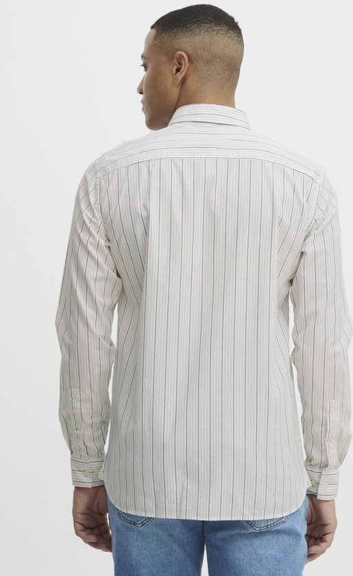 Casual Friday - Maat L - CFAnton LS BU striped shirt Heren Shirt