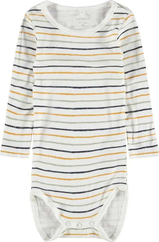 NAME IT - maat 62- BABY NBMDITIM LS BODY BOX Jongens Body