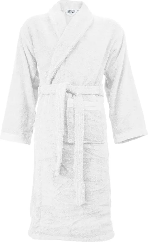 The One Towelling - S/M - Badjas 100% organisch katoen - Wit