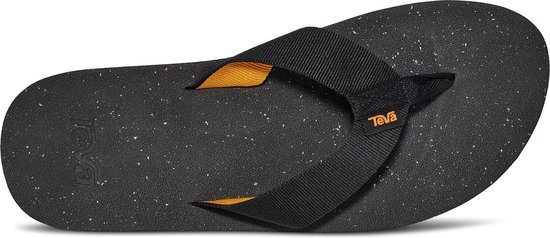 Teva M REFLIP - maat 45.5 - Heren Slippers - Zwart/Oranje