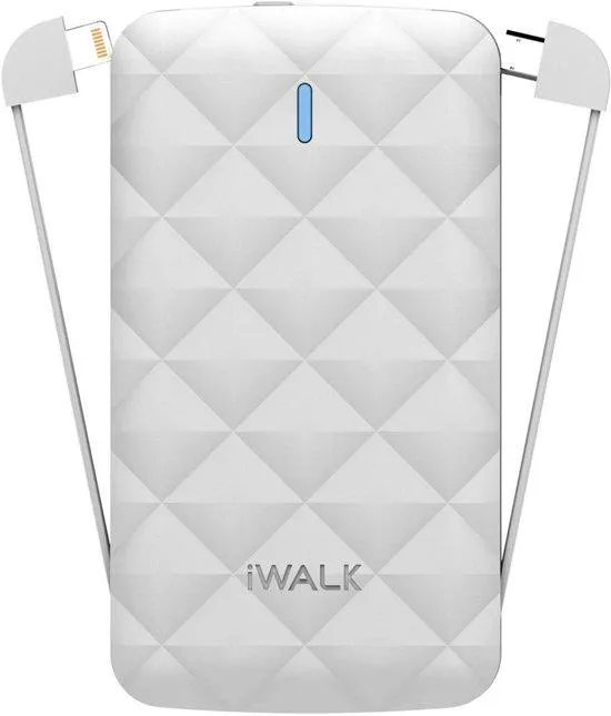 iWalk Duo 3000mAh Powerbank Wit