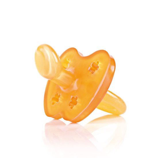 Hevea speen orthodontisch "Flower" 3-36 mnd100% natuurlijk rubber