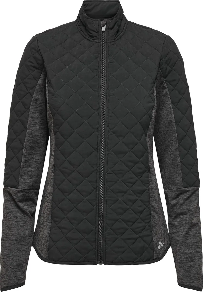 Only Play - Maat S - ONPFIORI LS QUILTED SHORT JCK Dames Sportjas
