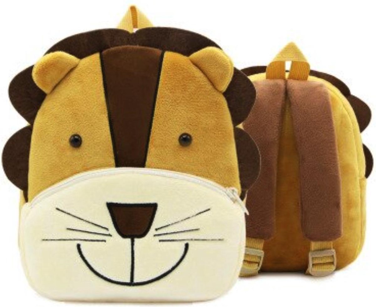 Kinder rugzak – Kleine peuter tas – Kleuter schooltas – Kindervriendelijk – Meerdere vakken – Verstelbaar – Leeuw Tas, Pluche, Speelgoed, Rugzak