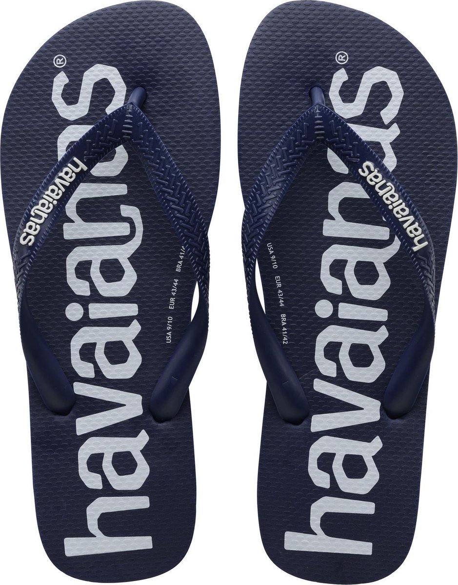 flip flops, donkerblauw, schuimzolen, Havaianas, thong sandalen