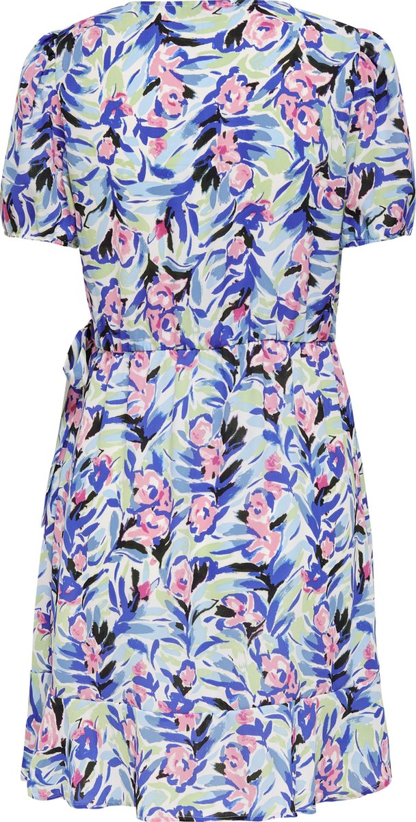ONLY - Maat XS - ONLALBERTA S/S WRAP DRESS WVN Dames Jurk