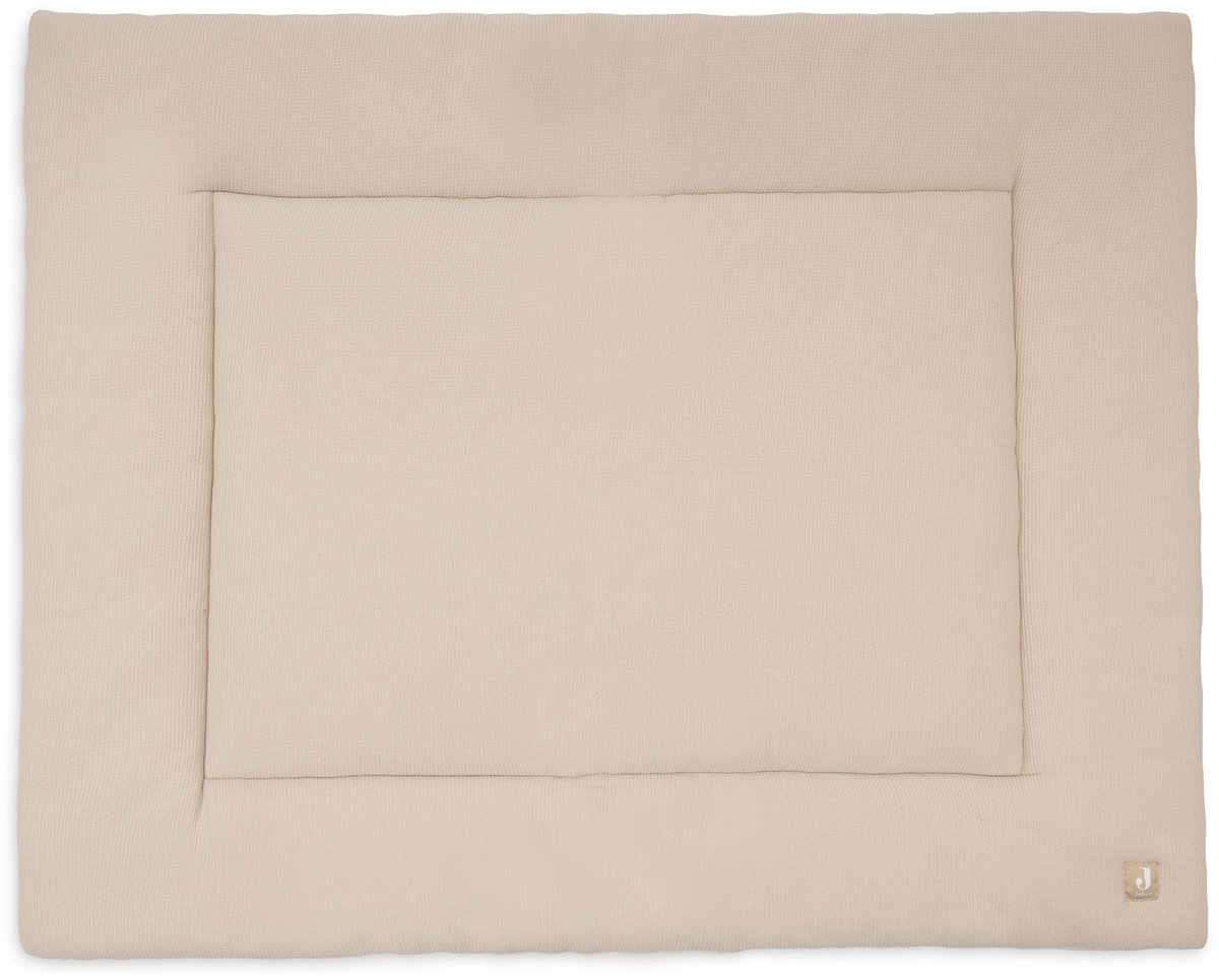 Jollein Boxkleed Baby - 75x95cm - Little Waffle - Warm Sand/ Sand