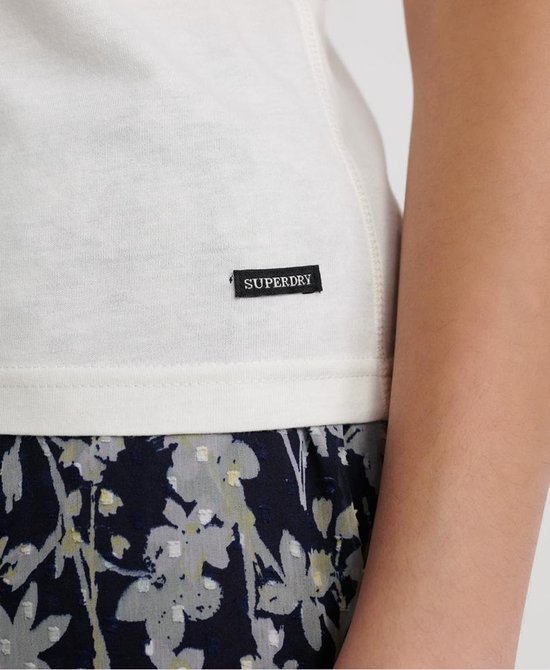 Superdry Summer Lace Raglan Dames T-shirt - Maat XS