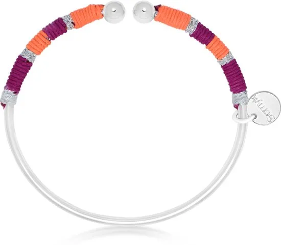 Scmyk armband Havana Spritz zilverkleurig