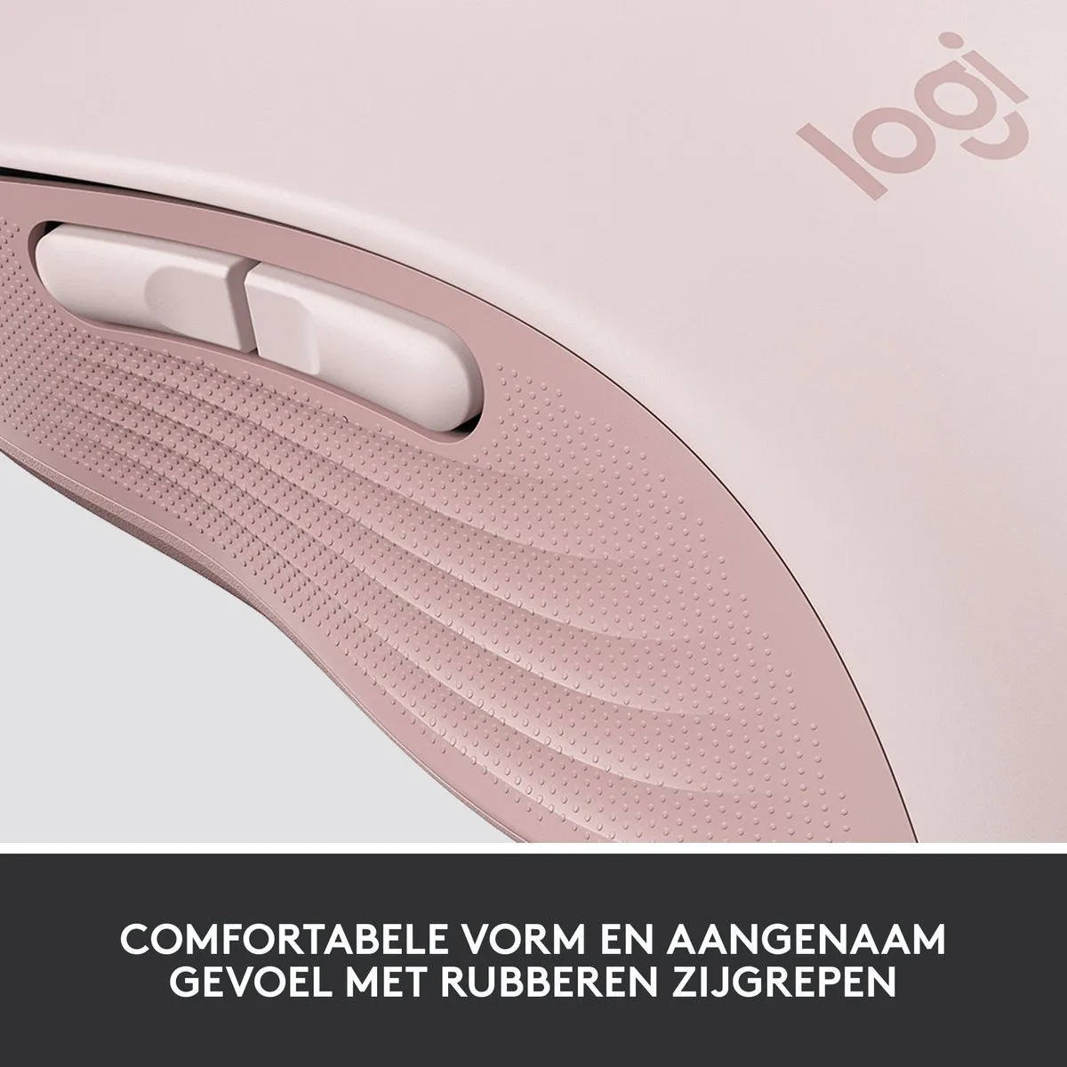 Logitech Signature M650 L - Draadloze Muis - Met Bluetooth - Roze