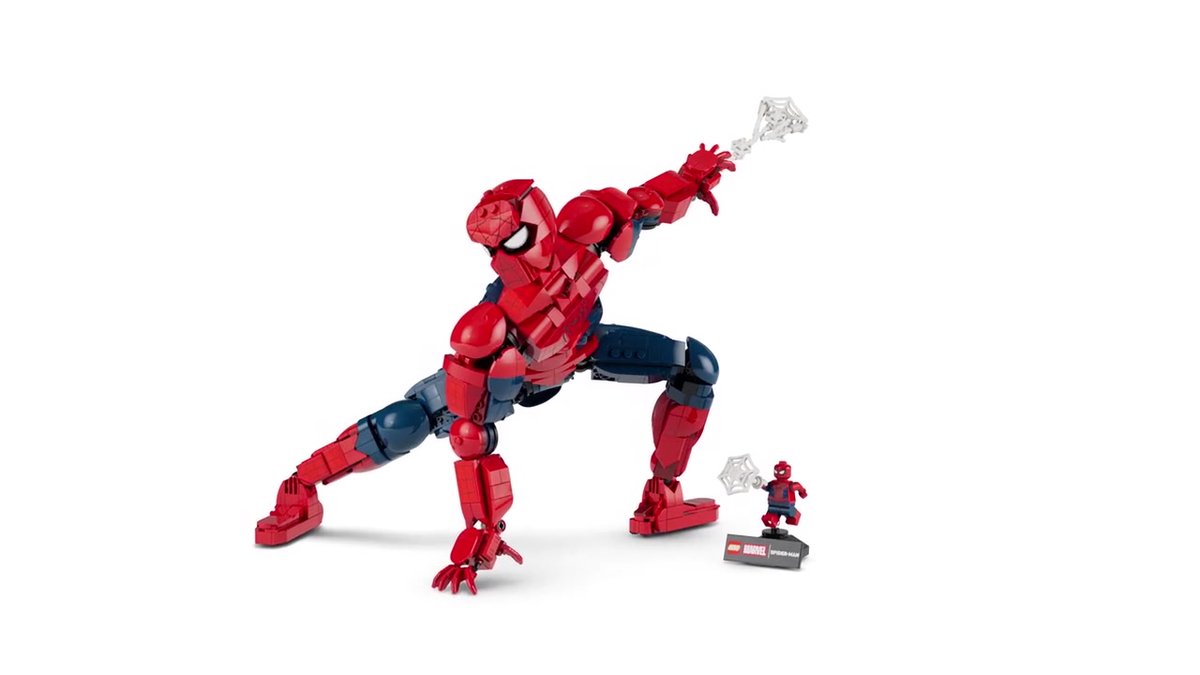 LEGO ǀ Marvel Spider-Man Heldenfiguur Bouwpakket voor Kinderen met Actiefiguur 76346