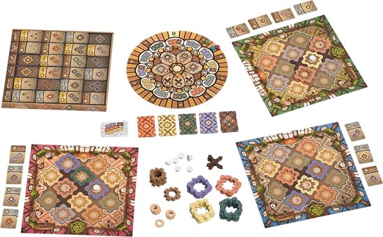 999 Games - Intarsia - Bordspel - Met 2 verschillende spelvarianten - Winnaar Speelgoed van het Jaar