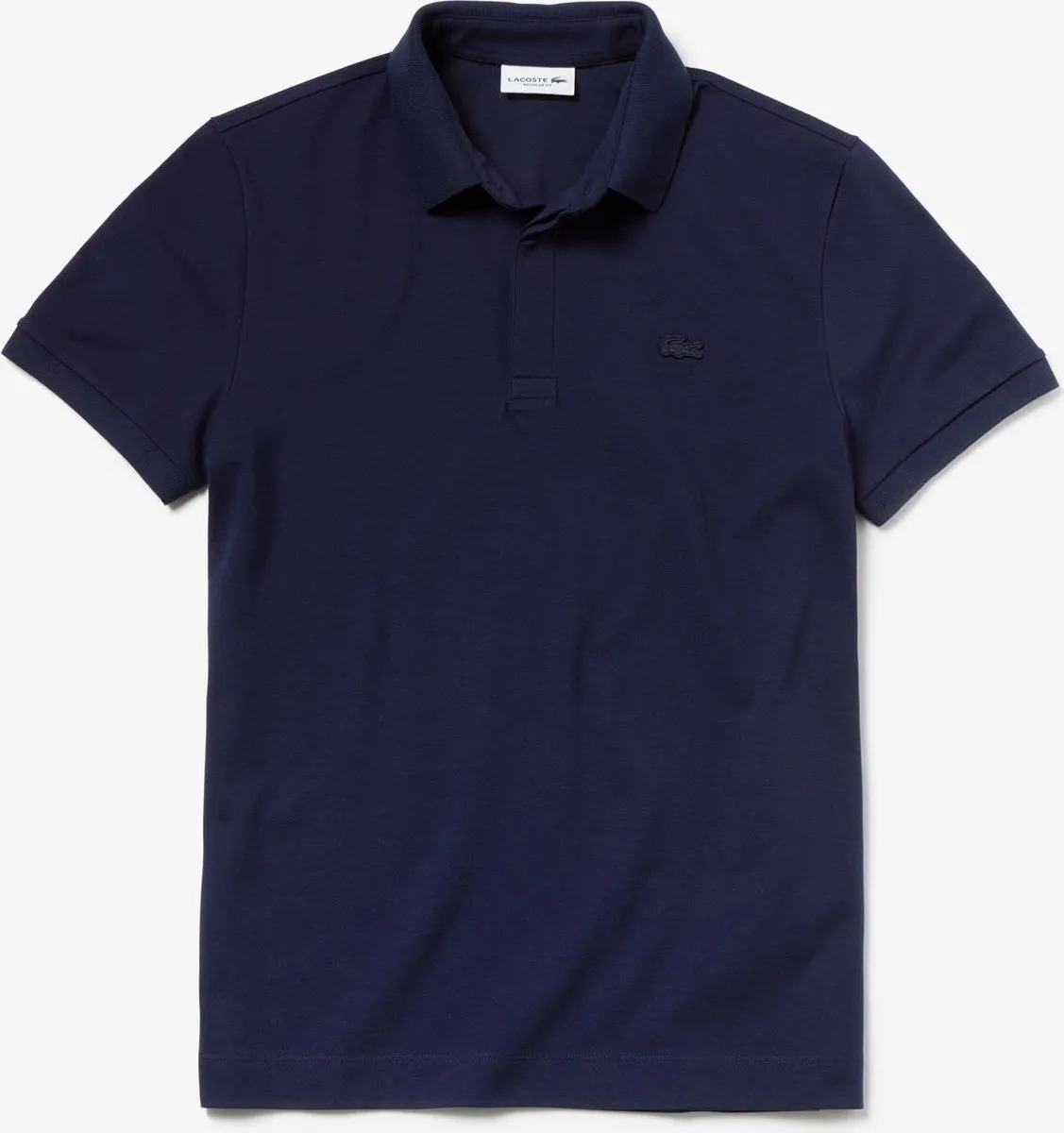 Lacoste - Maat S - Heren Poloshirt - Navy Blue