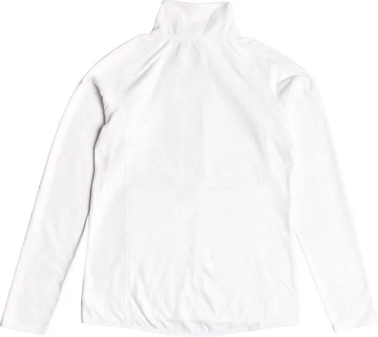 Roxy  - Maat M - Cascade Dames Skipully - Bright White Risingpeak Embos