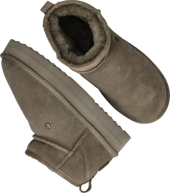 Warmbat - Maat 39 - Durack Vrouwen Laarzen - Mosgroen