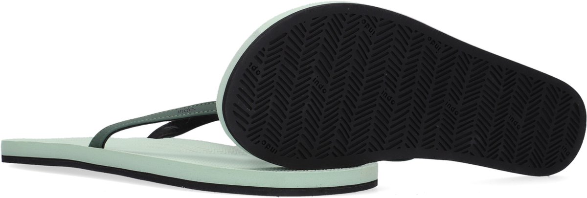 Indosole Flip Flop Color Combo - Maat 37/38 - Teenslippers - Zomer slippers - Dames - Groen