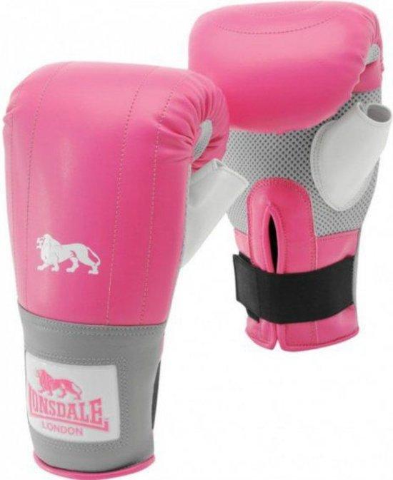 Pro Training Bag Mitt Pink/Grey Lxl