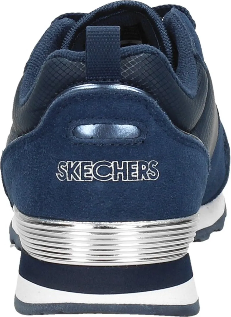 Skechers - maat 42 - Retros-Og 85-Goldn Gurl Dames Sneakers - Donkerblauw