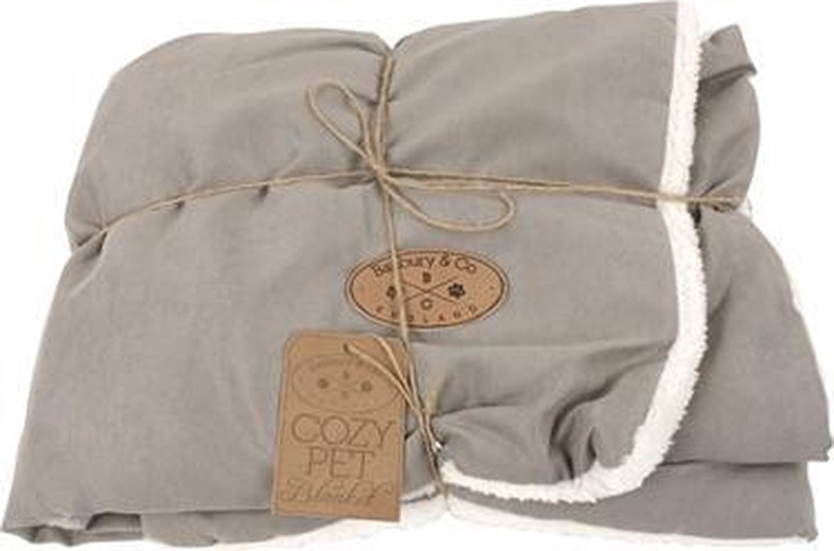 Banbury & Co Comfort Honden Deken - Grijs - 120 x 100 cm
