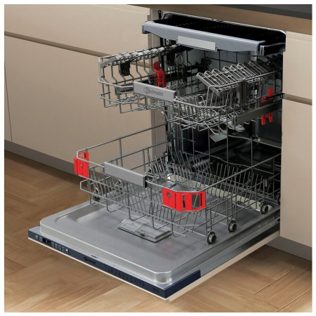 afwasmachine, inbouw, vouwbaar, rek, bestekhouder