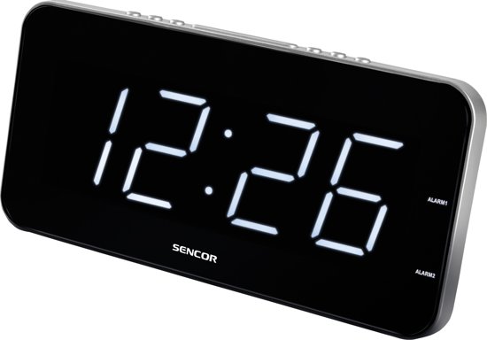 Koopjeshoek: SENCOR SDC 130 WH - Alarmklok