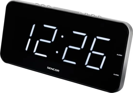 Koopjeshoek: SENCOR SDC 130 WH - Alarmklok