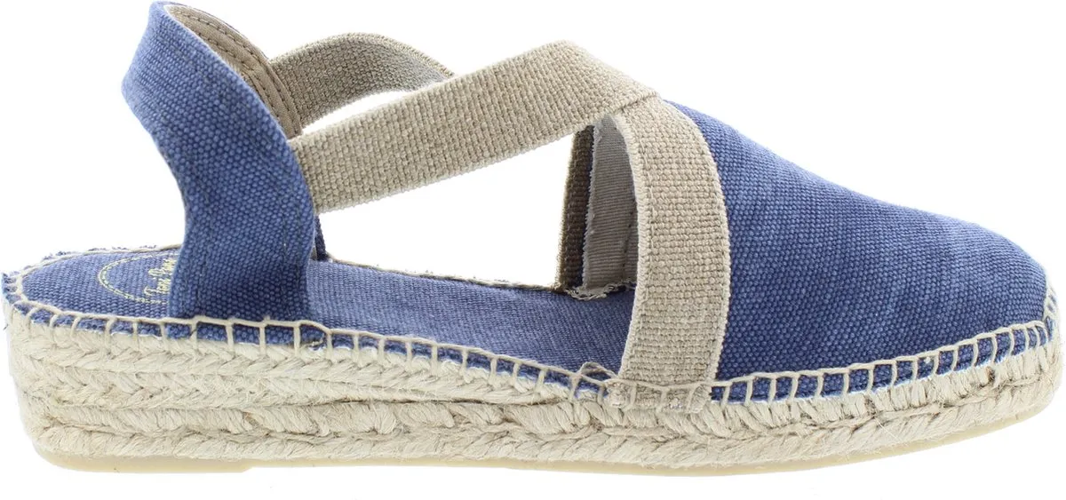 Toni Pons Verdi-V Dames - Maat 41 - Espadrilles - marine