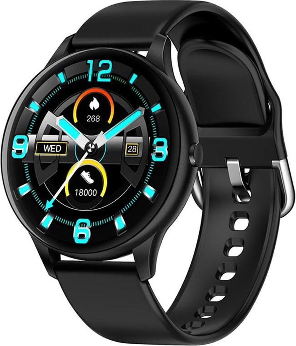 Smart Watch - K21 - Thermometer - Lichaamstemparatuur - Fitness tracker - Bloeddruk - Bluetooth